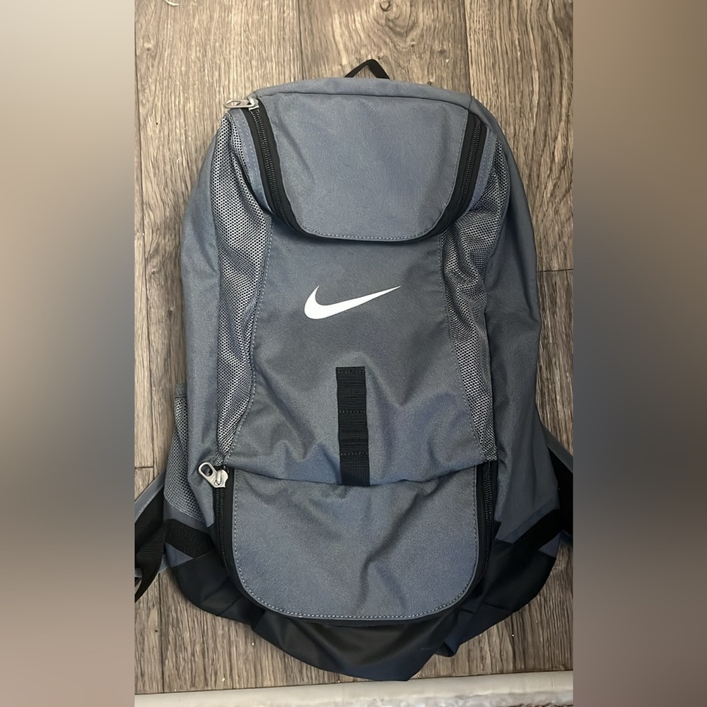 Gray Nike Soccer Backpack